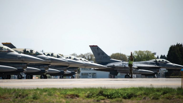 Dozen F-16s Join Back-to-Back Exercises with the Philippines